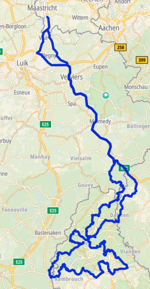 Luxemburg Turelbaach andersom 446
